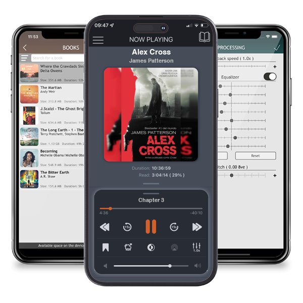 Download fo free audiobook Alex Cross by James Patterson and listen anywhere on your iOS devices in the ListenBook app.