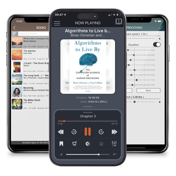 Download fo free audiobook Algorithms to Live by: The Computer Science of Human Decisions by Brian Christian and Tom Griffiths and listen anywhere on your iOS devices in the ListenBook app.