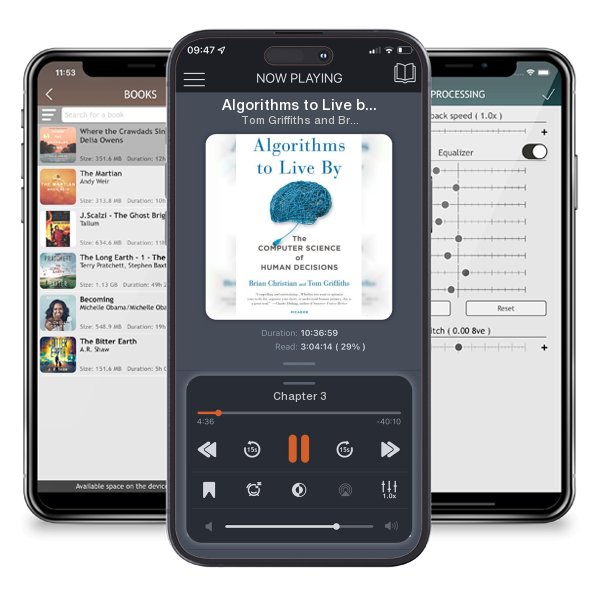 Download fo free audiobook Algorithms to Live by: The Computer Science of Human Decisions by Tom Griffiths and Brian Christian and listen anywhere on your iOS devices in the ListenBook app.