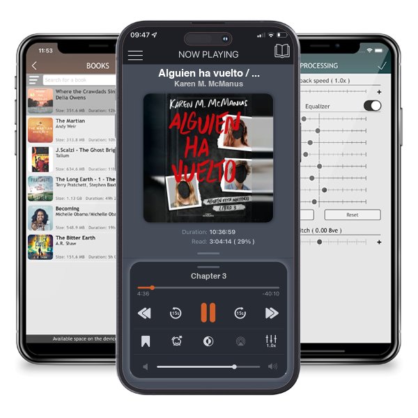 Descargar audiolibro gratis Alguien ha vuelto / One of Us Is Back by Karen M. McManus y escuchar en cualquier lugar en sus dispositivos iOS en la aplicación ListenBook.