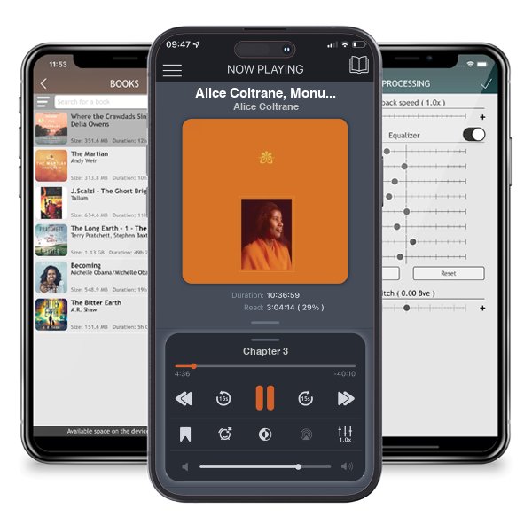 Download fo free audiobook Alice Coltrane, Monument Eternal by Alice Coltrane and listen anywhere on your iOS devices in the ListenBook app.