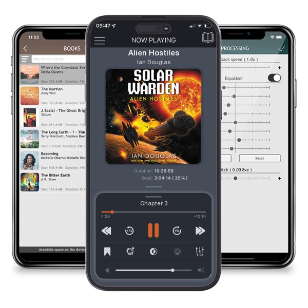 Download fo free audiobook Alien Hostiles by Ian Douglas and listen anywhere on your iOS devices in the ListenBook app.