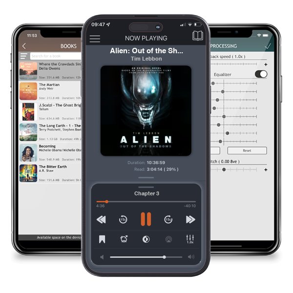 Download fo free audiobook Alien: Out of the Shadows (Canonical Alien Trilogy, #1) by Tim Lebbon and listen anywhere on your iOS devices in the ListenBook app.