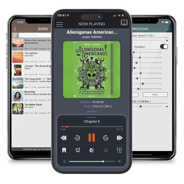 Descargar audiolibro gratis Alienigenas Americanos by Juan Salfate y escuchar en cualquier lugar en sus dispositivos iOS en la aplicación ListenBook.