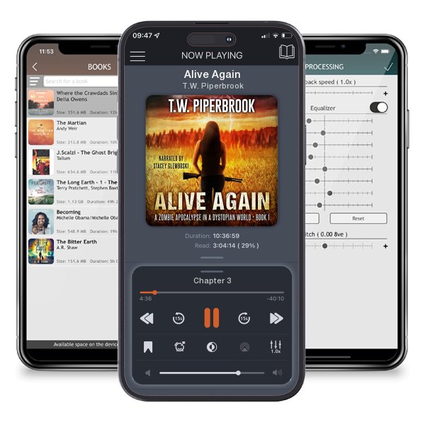 Download fo free audiobook Alive Again by T.W. Piperbrook and listen anywhere on your iOS devices in the ListenBook app.