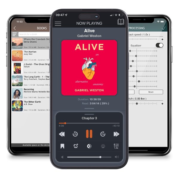 Download fo free audiobook Alive by Gabriel Weston and listen anywhere on your iOS devices in the ListenBook app.