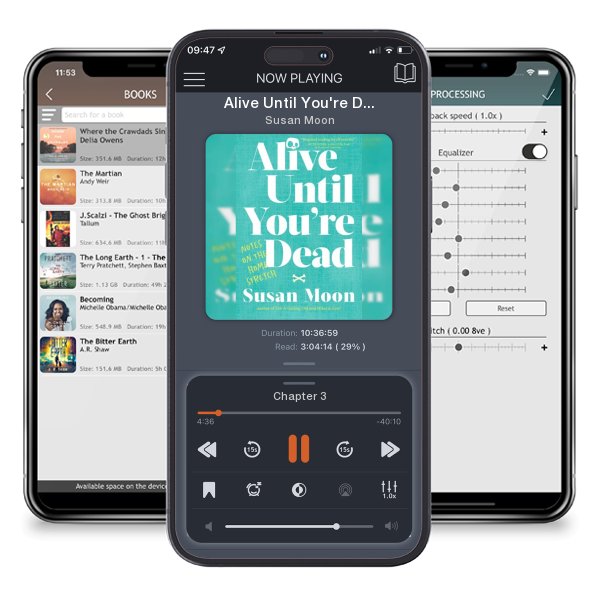 Download fo free audiobook Alive Until You're Dead: Notes on the Home Stretch by Susan Moon and listen anywhere on your iOS devices in the ListenBook app.