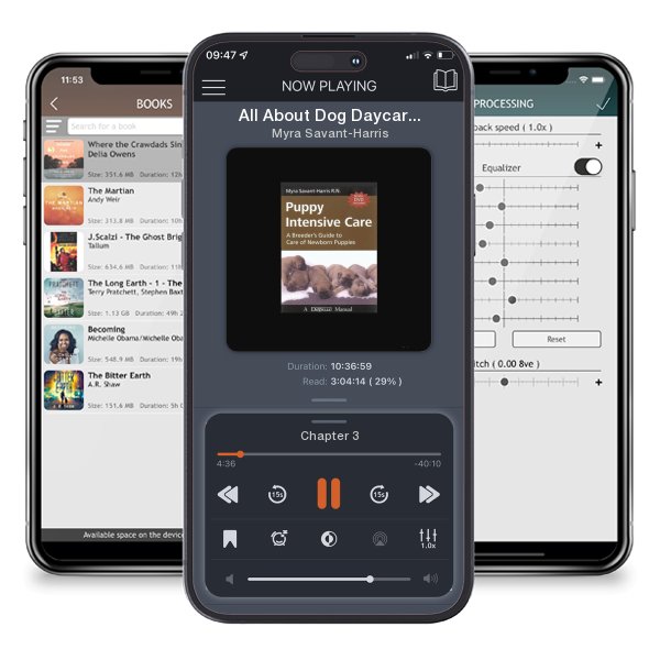 Download fo free audiobook All About Dog Daycare: A BLUEPRINT FOR SUCCESS, 2ND EDITION by Myra Savant-Harris and listen anywhere on your iOS devices in the ListenBook app.