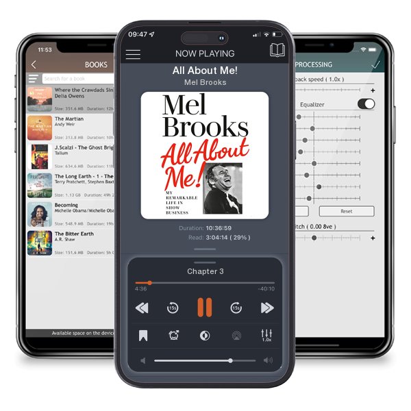 Download fo free audiobook All About Me! by Mel Brooks and listen anywhere on your iOS devices in the ListenBook app.