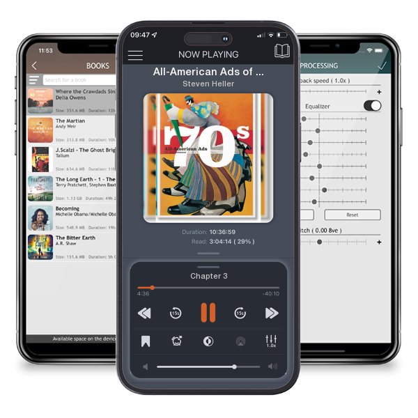 Download fo free audiobook All-American Ads of the 70s by Steven Heller and listen anywhere on your iOS devices in the ListenBook app.