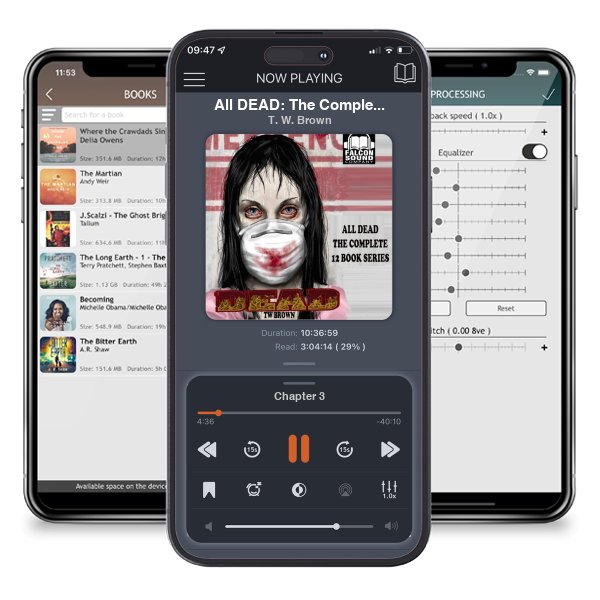 Download fo free audiobook All DEAD: The Complete 12 Books of the DEAD Series by T. W. Brown and listen anywhere on your iOS devices in the ListenBook app.