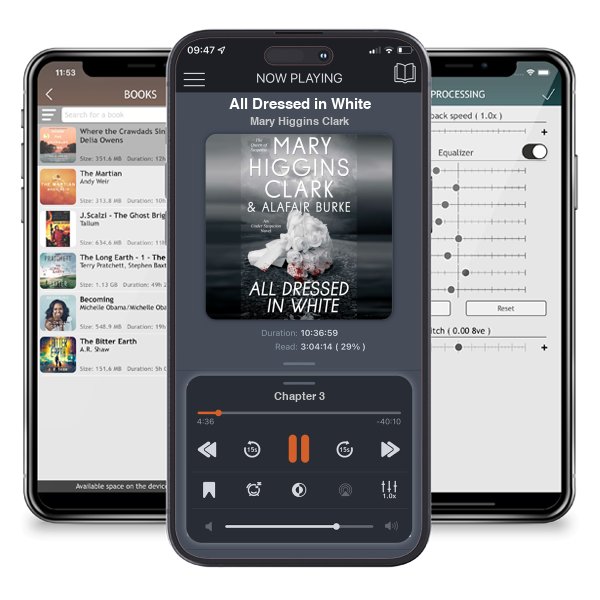 Download fo free audiobook All Dressed in White by Mary Higgins Clark and listen anywhere on your iOS devices in the ListenBook app.