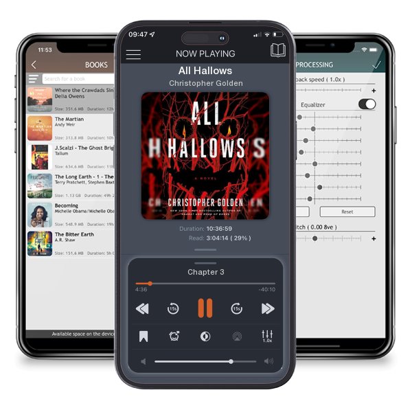 Download fo free audiobook All Hallows by Christopher Golden and listen anywhere on your iOS devices in the ListenBook app.