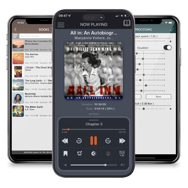 Download fo free audiobook All in: An Autobiography by Maryanne Vollers, Johnette Howard, et al. and listen anywhere on your iOS devices in the ListenBook app.