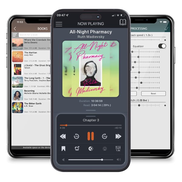 Download fo free audiobook All-Night Pharmacy by Ruth Madievsky and listen anywhere on your iOS devices in the ListenBook app.