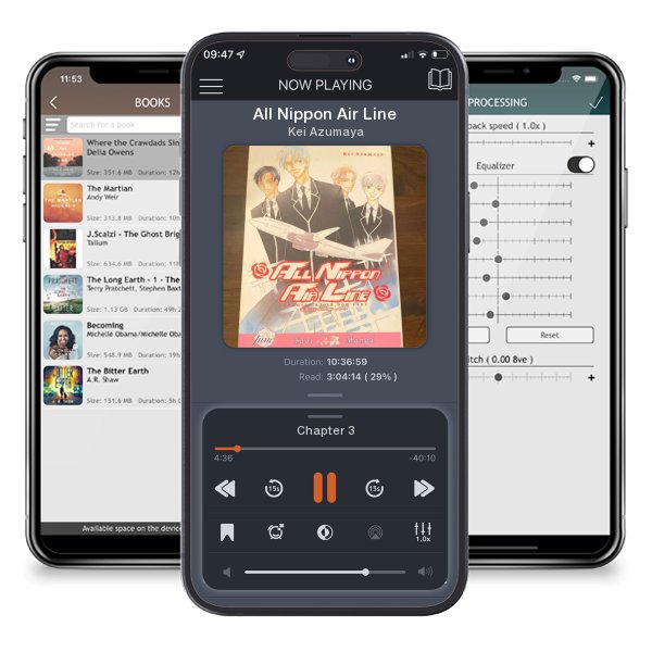 Download fo free audiobook All Nippon Air Line by Kei Azumaya and listen anywhere on your iOS devices in the ListenBook app.