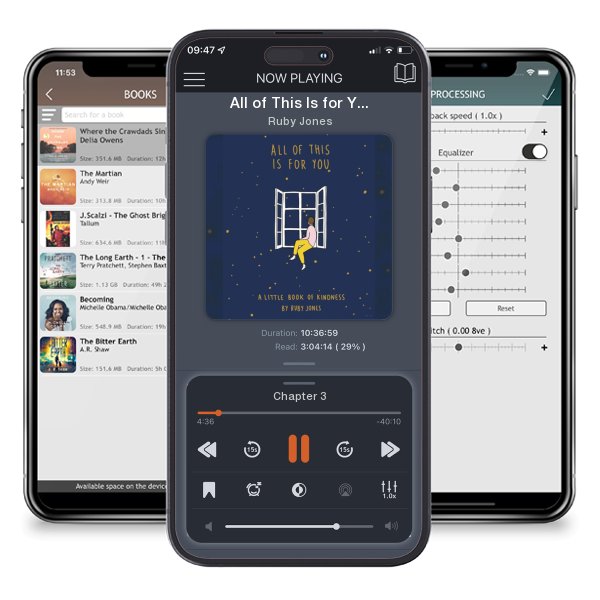 Download fo free audiobook All of This Is for You: A Little Book of Kindness by Ruby Jones and listen anywhere on your iOS devices in the ListenBook app.