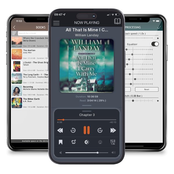 Download fo free audiobook All That Is Mine I Carry with Me by William Landay and listen anywhere on your iOS devices in the ListenBook app.