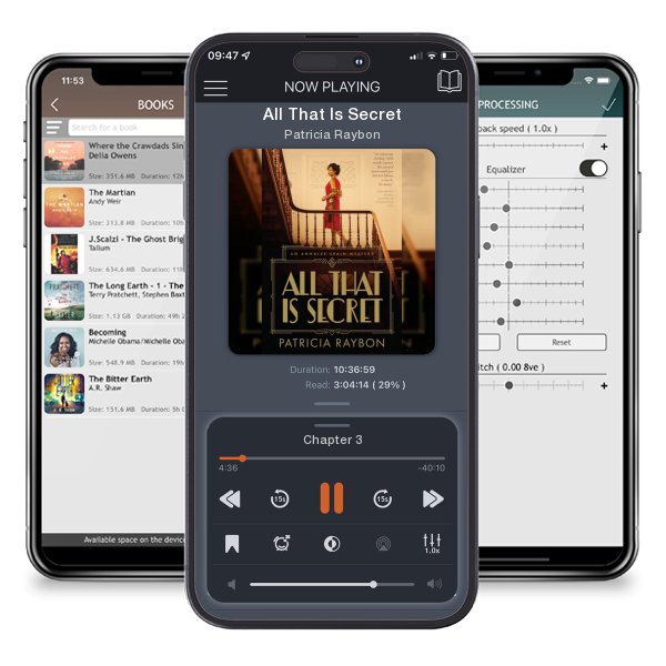 Download fo free audiobook All That Is Secret by Patricia Raybon and listen anywhere on your iOS devices in the ListenBook app.
