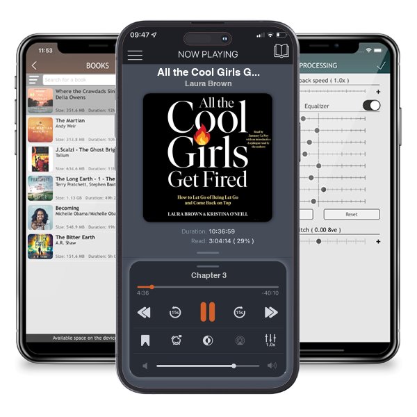 Download fo free audiobook All the Cool Girls Get Fired: How to Let Go of Being Let Go and Come Back on Top by Laura Brown and listen anywhere on your iOS devices in the ListenBook app.