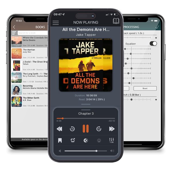 Download fo free audiobook All the Demons Are Here: A Thriller by Jake Tapper and listen anywhere on your iOS devices in the ListenBook app.