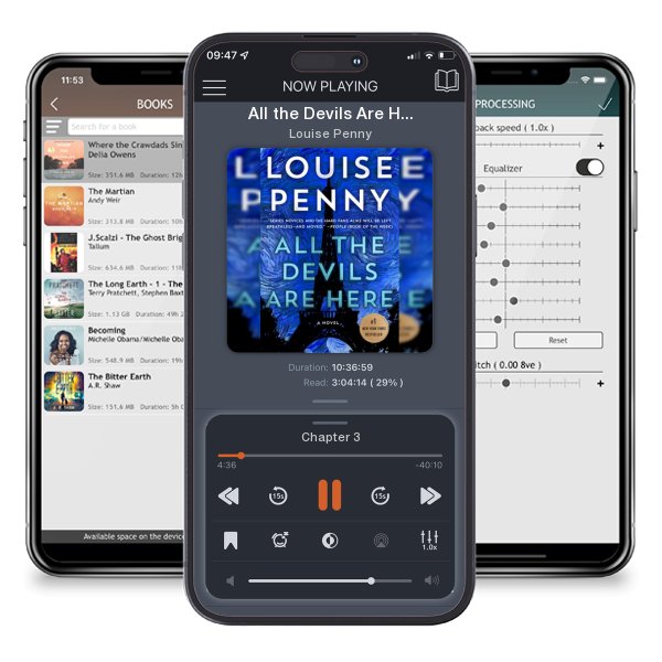 Download fo free audiobook All the Devils Are Here by Louise Penny and listen anywhere on your iOS devices in the ListenBook app.