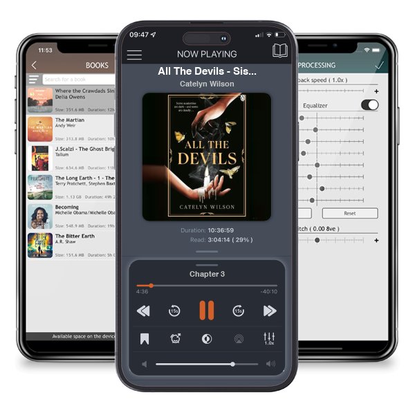 Download fo free audiobook All The Devils - Sisters of the Occult by Catelyn Wilson and listen anywhere on your iOS devices in the ListenBook app.