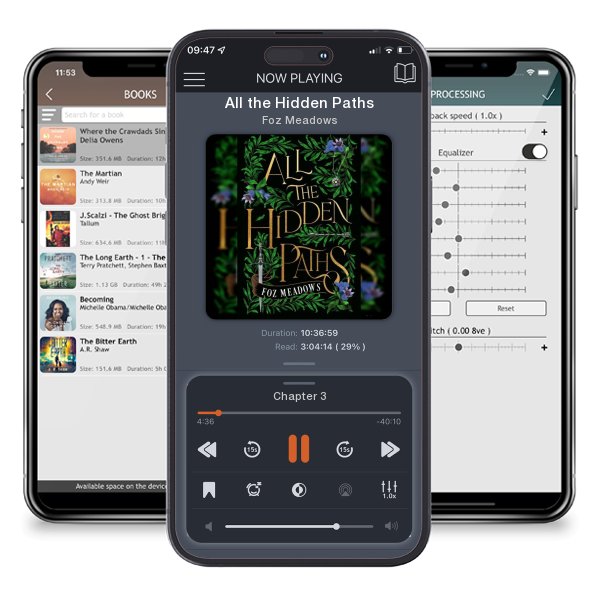Download fo free audiobook All the Hidden Paths by Foz Meadows and listen anywhere on your iOS devices in the ListenBook app.