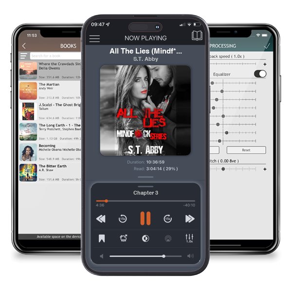 Download fo free audiobook All The Lies (Mindf*ck Series Book 4) by S.T. Abby and listen anywhere on your iOS devices in the ListenBook app.