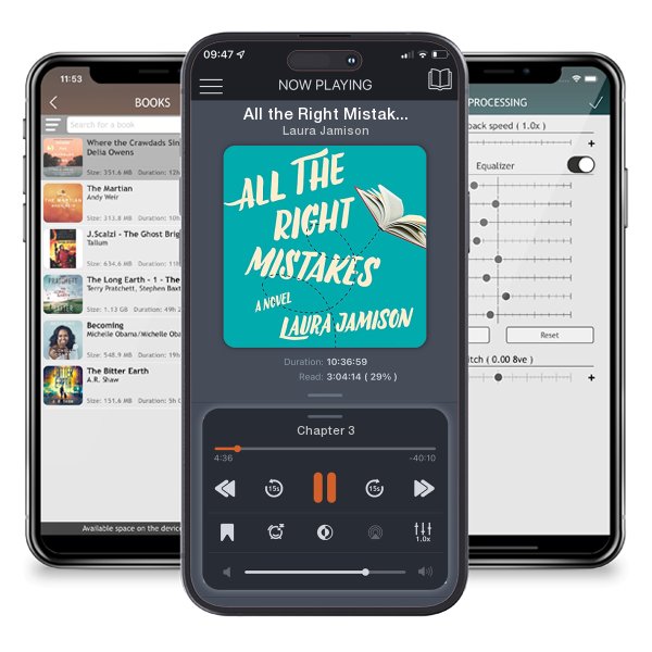 Download fo free audiobook All the Right Mistakes by Laura Jamison and listen anywhere on your iOS devices in the ListenBook app.