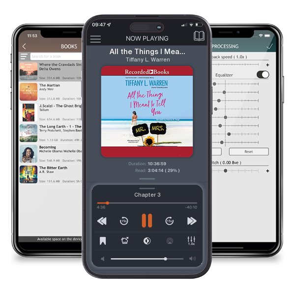 Download fo free audiobook All the Things I Meant to Tell You by Tiffany L. Warren and listen anywhere on your iOS devices in the ListenBook app.