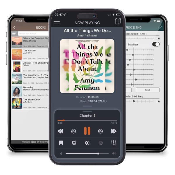 Download fo free audiobook All the Things We Don't Talk about by Amy Feltman and listen anywhere on your iOS devices in the ListenBook app.