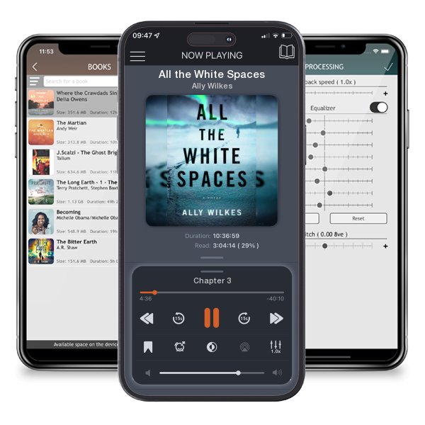 Download fo free audiobook All the White Spaces by Ally Wilkes and listen anywhere on your iOS devices in the ListenBook app.