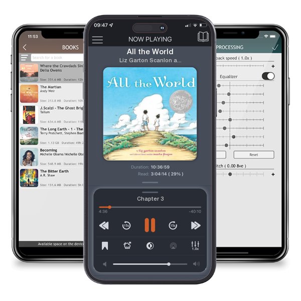 Download fo free audiobook All the World by Liz Garton Scanlon and Marla Frazee and listen anywhere on your iOS devices in the ListenBook app.