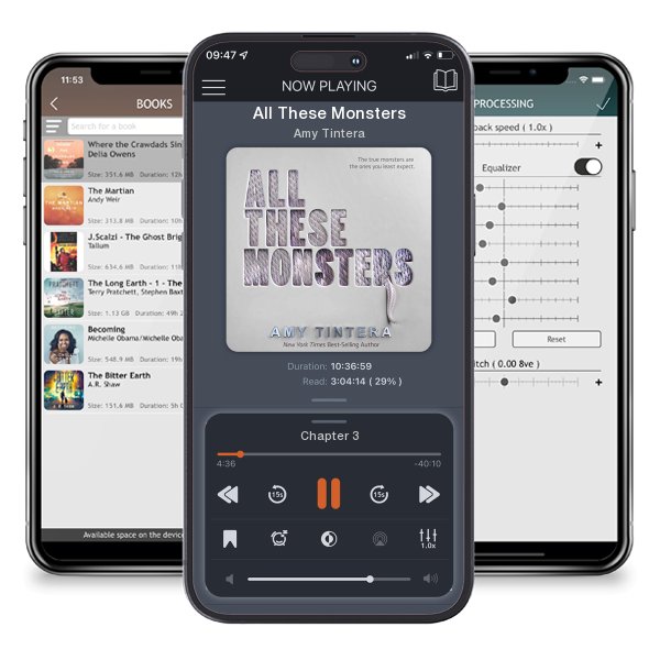 Download fo free audiobook All These Monsters by Amy Tintera and listen anywhere on your iOS devices in the ListenBook app.