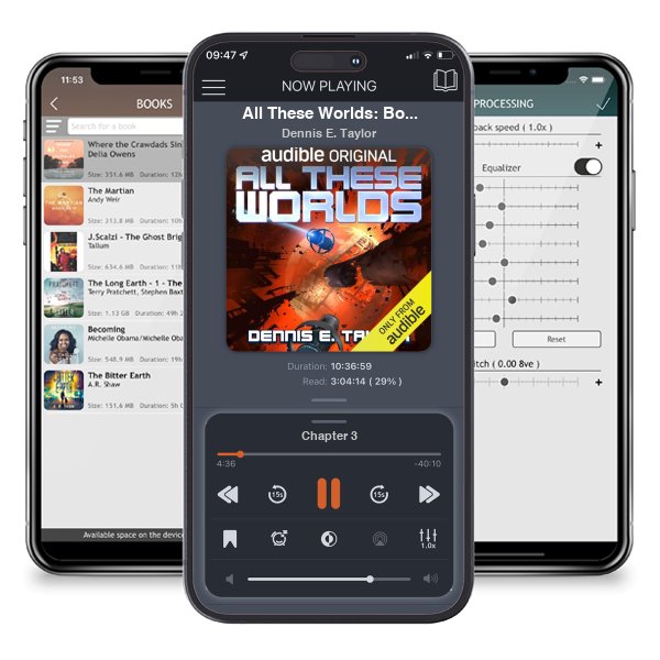 Download fo free audiobook All These Worlds: Bobiverse, Book 3 by Dennis E. Taylor and listen anywhere on your iOS devices in the ListenBook app.