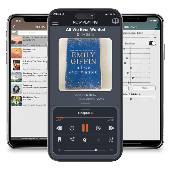 Download fo free audiobook All We Ever Wanted by Emily Giffin and listen anywhere on your iOS devices in the ListenBook app.