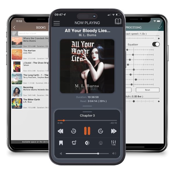 Download fo free audiobook All Your Bloody Lies (The Filthy Duet Book 1) by M. L. Burns and listen anywhere on your iOS devices in the ListenBook app.
