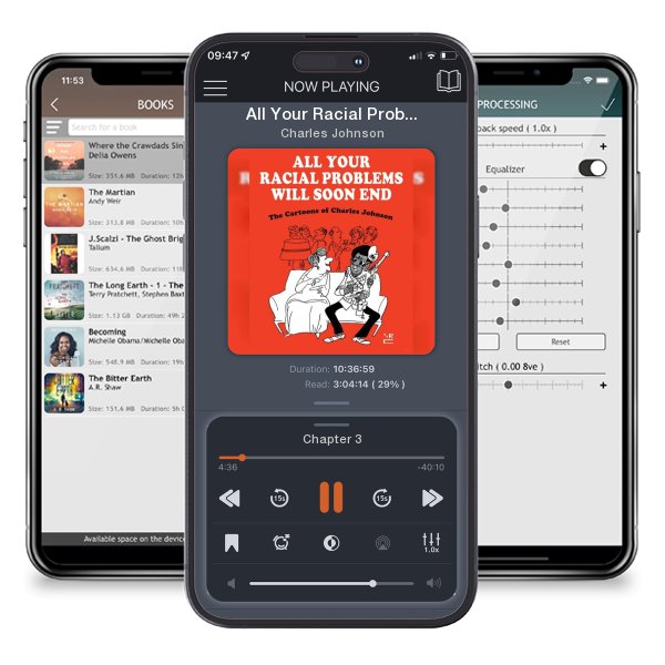 Download fo free audiobook All Your Racial Problems Will Soon End: The Cartoons of... by Charles Johnson and listen anywhere on your iOS devices in the ListenBook app.