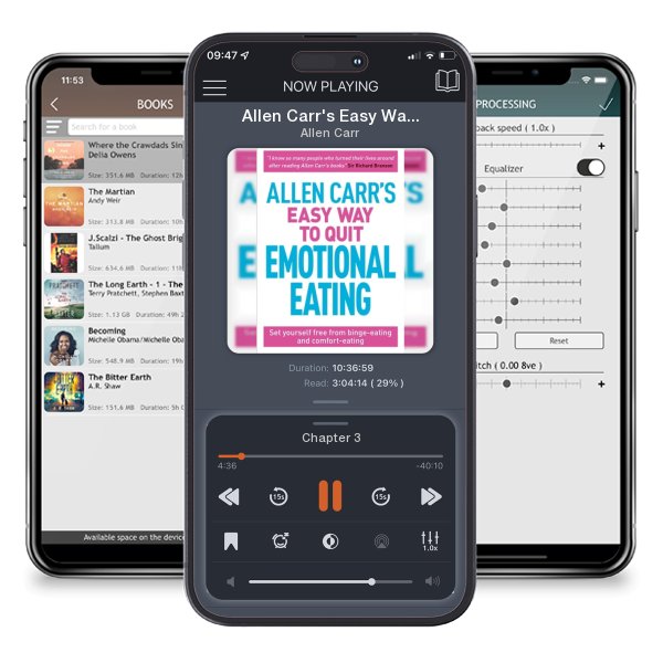 Download fo free audiobook Allen Carr's Easy Way to Quit Emotional Eating: Set Yourself Free from Binge-Eating and Comfort-Eating (Allen Carr's Easyway #17) by Allen Carr and listen anywhere on your iOS devices in the ListenBook app.