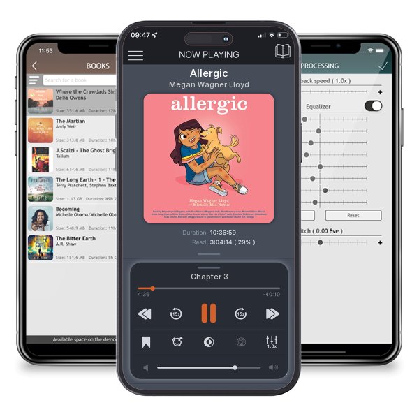 Download fo free audiobook Allergic by Megan Wagner Lloyd and listen anywhere on your iOS devices in the ListenBook app.