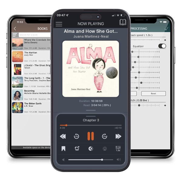 Download fo free audiobook Alma and How She Got Her Name by Juana Martinez-Neal and listen anywhere on your iOS devices in the ListenBook app.
