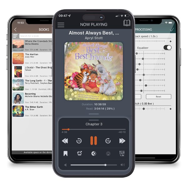 Download fo free audiobook Almost Always Best, Best Friends by Apryl Stott and listen anywhere on your iOS devices in the ListenBook app.