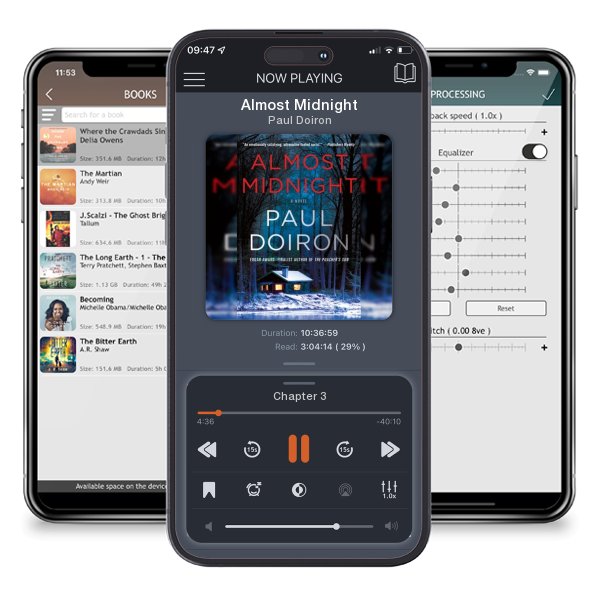 Download fo free audiobook Almost Midnight by Paul Doiron and listen anywhere on your iOS devices in the ListenBook app.