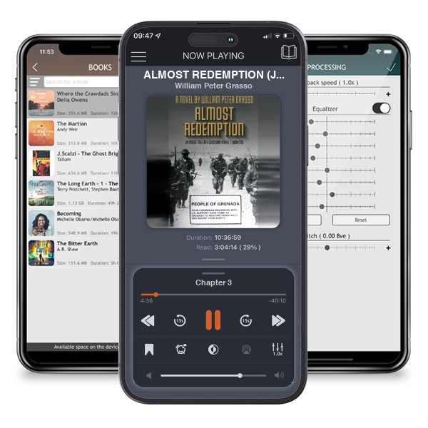 Download fo free audiobook ALMOST REDEMPTION (Jif Miles: The Late Cold War Years Book 1) by William Peter Grasso and listen anywhere on your iOS devices in the ListenBook app.