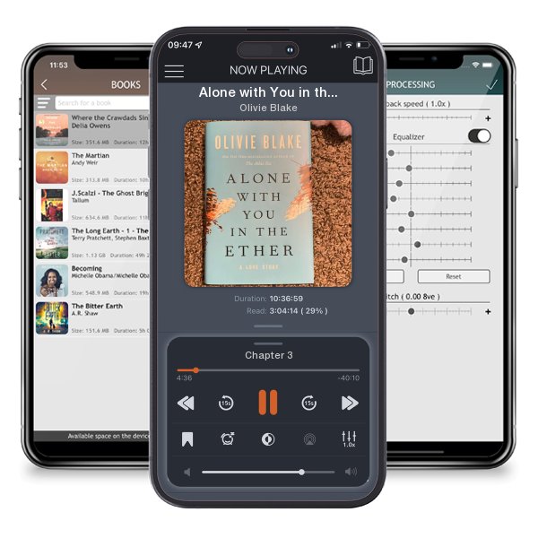 Download fo free audiobook Alone with You in the Ether by Olivie Blake and listen anywhere on your iOS devices in the ListenBook app.