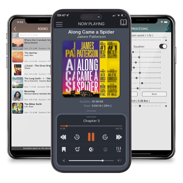 Download fo free audiobook Along Came a Spider by James Patterson and listen anywhere on your iOS devices in the ListenBook app.