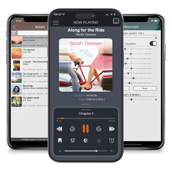 Download fo free audiobook Along for the Ride by Sarah Dessen and listen anywhere on your iOS devices in the ListenBook app.