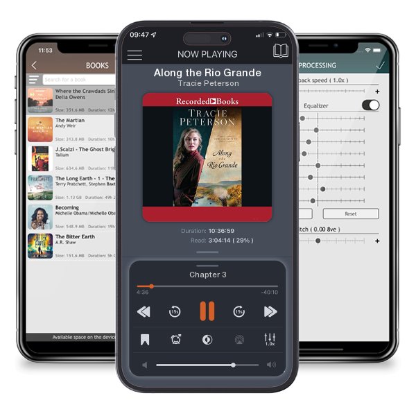 Download fo free audiobook Along the Rio Grande by Tracie Peterson and listen anywhere on your iOS devices in the ListenBook app.