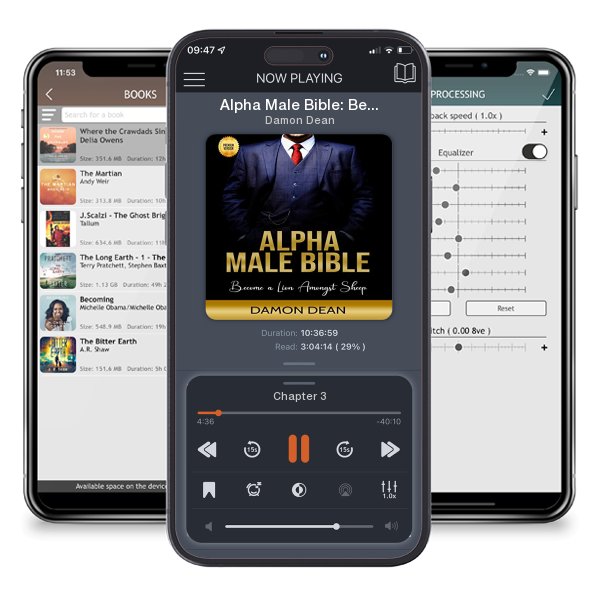 Download fo free audiobook Alpha Male Bible: Become a Lion Amongst Sheep by Damon Dean and listen anywhere on your iOS devices in the ListenBook app.